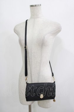 画像1: ALICE and the PIRATES / A/PウォレットBAG  ブラック H-25-08-23-048-PA-BG-NS-ZH