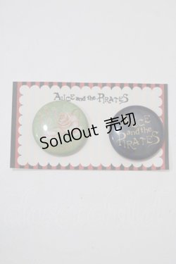 画像1: ALICE and the PIRATES / ミニ缶バッジセット   H-25-08-23-055-PA-AC-NS-ZH
