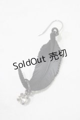 ALICE and the PIRATES / The END of immortal EDENピアス  ブラック H-25-08-23-057-PA-AC-NS-ZH