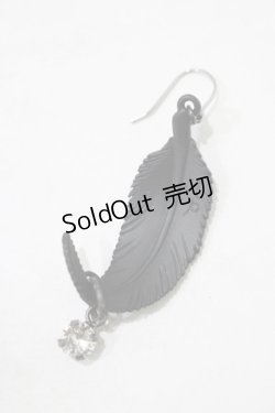画像1: ALICE and the PIRATES / The END of immortal EDENピアス  ブラック H-25-08-23-057-PA-AC-NS-ZH