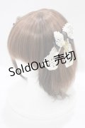 BABY,THE STARS SHINE BRIGHT / Maria de la Croixリボンコーム  オフ/ブラック H-25-08-23-062-BA-AC-NS-ZH