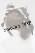 ALICE and the PIRATES / 不思議な奇術師と魔法の夜柄バレッタ  ブラック H-25-08-23-068-PA-AC-NS-ZH