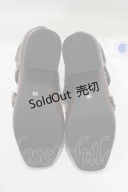 画像4: MODO（海外ロリータブランド） / 3連ストラップシューズ 36（23cm） ブラウン H-25-08-23-082-PU-SH-NS-ZH