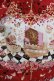 画像4: BABY,THE STARS SHINE BRIGHT / Clockwork tea party柄ルミエールジャンパースカート Free ローズティー(エンジ×エンジレース) H-25-08-23-001-BA-OP-NS-ZH (4)