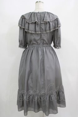 画像3: Perla nell' ostrica / フリルカラーワンピース Free Gray H-25-08-23-010-EL-OP-NS-ZH