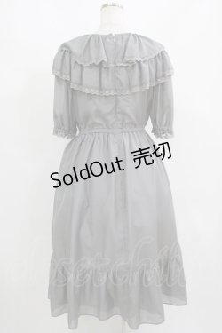 画像3: Perla nell' ostrica / フリルカラーワンピース Free Gray H-25-08-23-010-EL-OP-NS-ZH