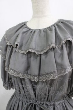 画像4: Perla nell' ostrica / フリルカラーワンピース Free Gray H-25-08-23-010-EL-OP-NS-ZH