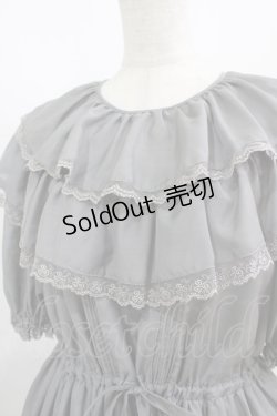 画像4: Perla nell' ostrica / フリルカラーワンピース Free Gray H-25-08-23-010-EL-OP-NS-ZH