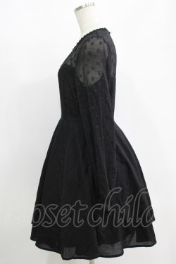 画像2: an another angelus / ハートドットワンピース Free ブラック H-25-08-23-012-CA-OP-NS-ZH