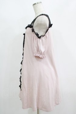 画像2: Ank Rouge / 肩あきカットワンピース M ピンク H-25-08-23-014-CA-OP-NS-ZH