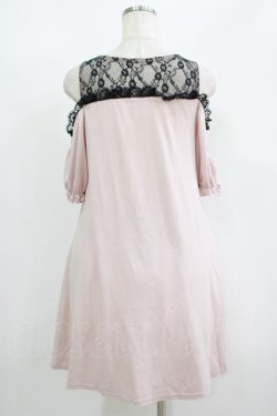 画像3: Ank Rouge / 肩あきカットワンピース M ピンク H-25-08-23-014-CA-OP-NS-ZH