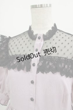 画像4: DearMyLove / ドットチュール切替ワンピース M ピンク H-25-08-23-020-EL-OP-NS-ZH