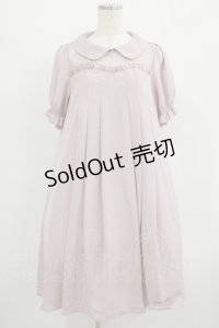axes femme POETIQUE / メッセージリボンＡラインワンピース M ピンク H-25-08-23-021-AX-OP-NS-ZH