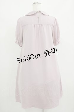 画像3: axes femme POETIQUE / メッセージリボンＡラインワンピース M ピンク H-25-08-23-021-AX-OP-NS-ZH