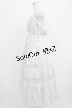 画像2: evelyn / 花柄リボンキャミワンピース Free ピンク H-25-08-24-022-LO-OP-NS-ZH