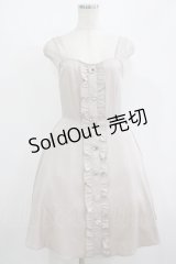 Ank Rouge / ビジューボタンジャンパースカート M ベージュ H-25-08-24-028-CA-OP-NS-ZH