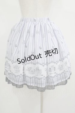 画像3: axes femme POETIQUE / ティーパーティー柄スカート M サックス H-25-08-24-033-AX-SK-NS-ZH