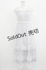 evelyn / フリルチュールキャミワンピース Free IGY H-25-08-24-036-LO-OP-NS-ZH