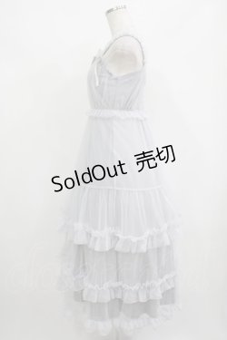 画像2: evelyn / フリルチュールキャミワンピース Free IGY H-25-08-24-036-LO-OP-NS-ZH