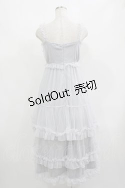 画像3: evelyn / フリルチュールキャミワンピース Free IGY H-25-08-24-036-LO-OP-NS-ZH
