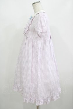 画像2: Nile Perch / ギンガムチェックワンピース Free ラベンダー H-25-08-24-042-LO-OP-NS-ZH