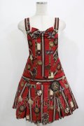Angelic Pretty / Chocolate Rosetteサロペット Free ワイン H-25-08-24-043-AP-OP-NS-ZH