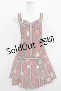 Angelic Pretty / Chocolate Rosetteサロペット Free ワイン H-25-08-24-043-AP-OP-NS-ZH