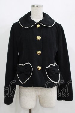 画像1: Angelic Pretty / Wonder Toyコート Free ブラック H-25-08-24-045-AP-CO-NS-ZH