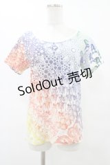 HYSTERIC GLAMOUR / HYS MANDARA pt Tシャツ  白 H-25-08-24-1046-PU-TO-KB-ZH