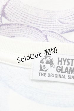 画像3: HYSTERIC GLAMOUR / HYS MANDARA pt Tシャツ  白 H-25-08-24-1046-PU-TO-KB-ZH