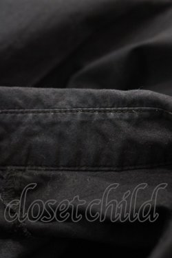 画像3: monomania / BIGシャツ  黒 H-25-08-24-1056-PU-BL-KB-ZH