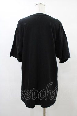 画像2: LISTEN FLAVOR / ライトニングキャッスルBIG Tシャツ  ブラック H-25-08-24-1059-PU-TO-KB-ZH