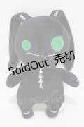 NieR Clothing / 黒NieRちゃんぬいぐるみ  緑目 H-25-08-24-1017-PU-ZA-KB-ZH