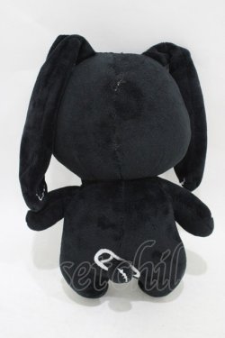 画像2: NieR Clothing / 黒NieRちゃんぬいぐるみ  緑目 H-25-08-24-1017-PU-ZA-KB-ZH