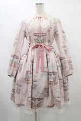 Melody BasKet / Etoile Carrouselワンピース  ピンク H-25-08-24-1031-LO-OP-KB-ZH
