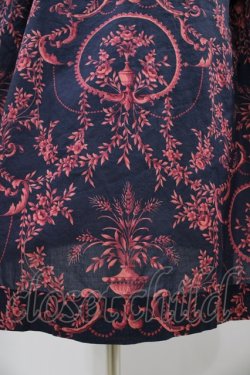画像5: Jane Marple Dans Le Salon / Marie Antoinette drawstring sleeve dress Free ネイビー H-25-08-24-1032-JM-OP-KB-ZH