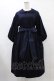 画像1: Jane Marple / CREATING ALICE刺繍ドレス  ネイビー H-25-08-24-1033-JM-OP-KB-ZH (1)