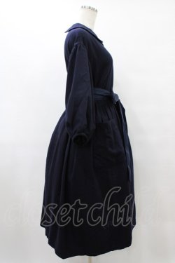 画像3: Jane Marple / CREATING ALICE刺繍ドレス  ネイビー H-25-08-24-1033-JM-OP-KB-ZH