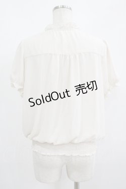 画像3: axes femme / ヨーク切替ブラウス M 生成り H-25-08-24-049-AX-BL-NS-ZH