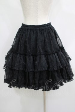画像3: metamorphose / オーガンジーパニエ Free ブラック H-25-08-24-050-ME-SK-NS-ZH