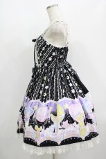 画像2: Angelic Pretty / Cotton Candy Shopジャンパースカート Free ブラック H-25-08-24-005-AP-OP-NS-ZH (2)
