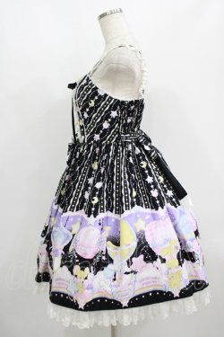 画像2: Angelic Pretty / Cotton Candy Shopジャンパースカート Free ブラック H-25-08-24-005-AP-OP-NS-ZH