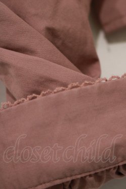 画像4: Fi.n.t / スクエアネックフリルブラウス Free PINK BROWN H-25-08-24-053-CA-BL-NS-ZH