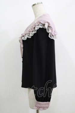 画像2: Ank Rouge / プチリボンセーラーブラウス M ブラック H-25-08-24-054-CA-BL-NS-ZH