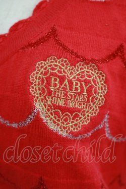 画像4: BABY,THE STARS SHINE BRIGHT / Sweet Parfaitカーディガン Free レッド H-25-08-24-061-BA-TO-NS-ZH