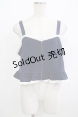 Fi.n.t / リメイク風レース使いビスチェ Free NAVY H-25-08-24-063-CA-TO-NS-ZH