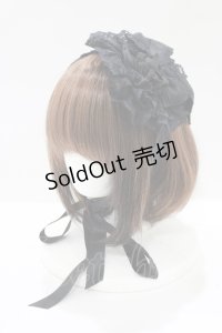 metamorphose / 円形ヘッドドレス  ブラック H-25-08-24-071-ME-AC-NS-ZH