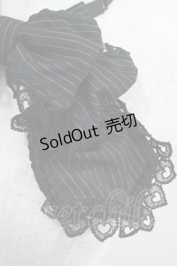 画像2: ALICE and the PIRATES / ローズクラウンリボンタイ  ブラック H-25-08-24-072-PA-ZA-NS-ZH