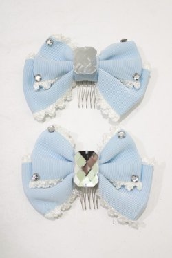 画像2: Angelic Pretty / きらきらビジューコーム  サックス H-25-08-24-080-AP-AC-NS-ZH