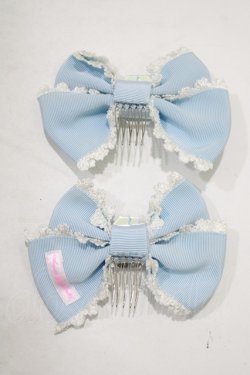 画像3: Angelic Pretty / きらきらビジューコーム  サックス H-25-08-24-080-AP-AC-NS-ZH